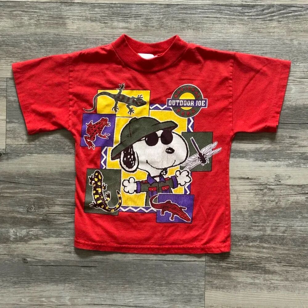 Vintage 70s Joe Ranger Outdoor Joe National Park T Shirt Kids
